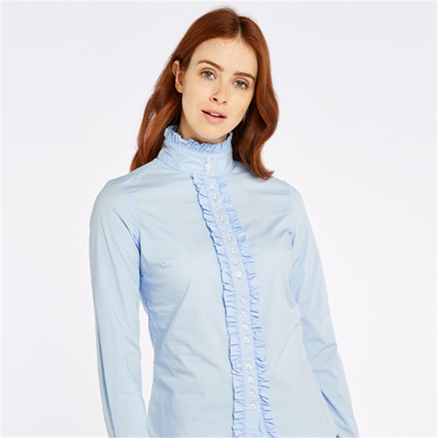 Dubarry Ladies Chamomile Shirt Blue 10 3